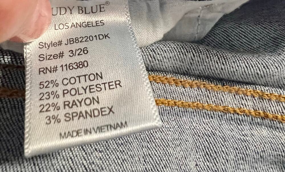 Judy Blue Brand Jeans.  Skinny Fit, Size 3, Dark Wash - Picture 2 of 6